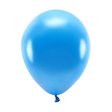 10 st. Ekologiska Metallic blå ballonger str. 10" 10 st. Ekologiska Metallic blå ballonger str. 10"