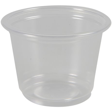 100 st. portionsbägare 30 ml. klar ø45 mm 100 st. portionsbägare 30 ml. klar ø45 mm