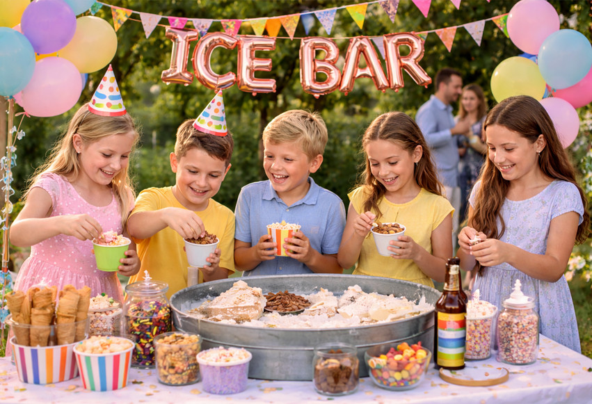 Så skapar du den perfekta godisbuffén och glassbaren till din fest Så skapar du den perfekta godisbuffén och glassbaren till din fest